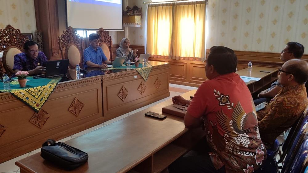 BPMP Provinsi Bali dan Disdikpora Kabupaten Badung menyelenggarakan Program Evaluasi Anggaran SPM bidang Pendidikan 