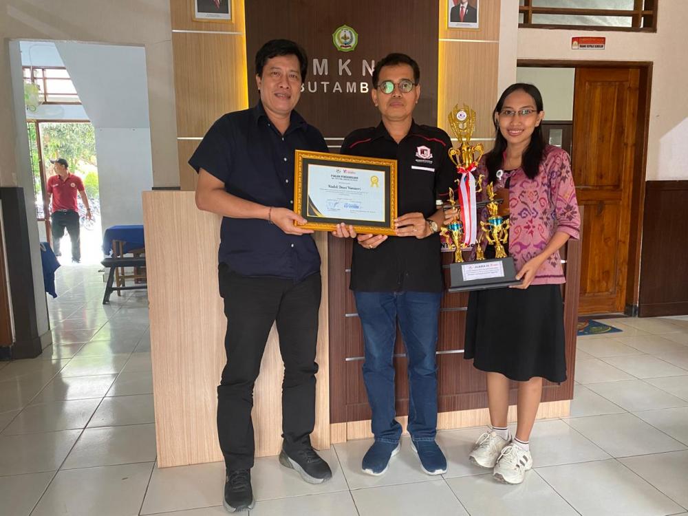 Guru SMKN 1 Kubutambahan menjadi Juara Lomba Nasional Guru Inovatif 2024